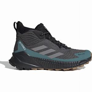 Adidas Terrex Trailmaker 20 Mid GoreTex Hiking Shoes Grey  Preloved Teal