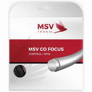 MSV CoFocus Cordage En Garniture 12m  Noir