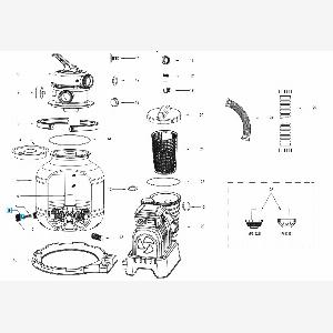 Bestway Guarnizione Oring per valvola di scarico per filtri a sabbia