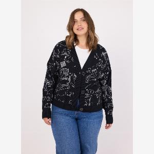 Get 60 Off Joanie Lovelace Maths Print Oversized Cardigan Size S