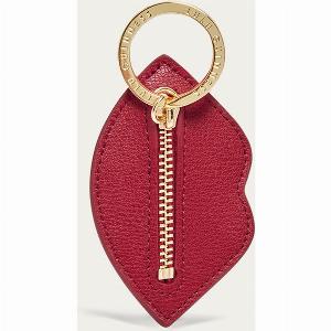 Lulu Red Leather Ollie Keyring originally 50 now 35 with a 30 discount available