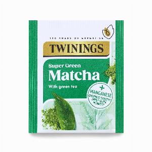 Twinings Superblends  Super Green Matcha  Green Tea Infusion  Added Manganese  Health Tea Drink 20 Tea Bags