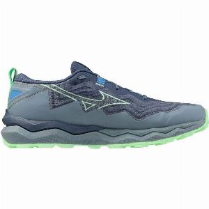 Chaussures Mizuno Wave Daichi 9 Gris Bleu SS25 Taille 445  EUR