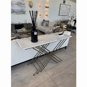 White Marble Console Table Now 290 Previously 320 Save 9