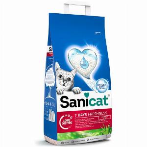 SANICAT Katzenstreu 7 DAYS Aloe Vera 4 l