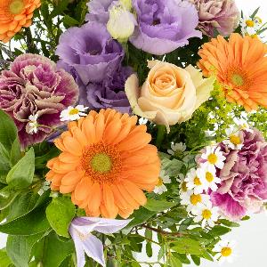 Pastellblumenstrauß Ein zauberhaftes Farbenspiel der Natur