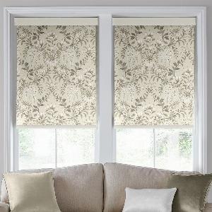 Save 20 on Laura Ashley Parterre translucent roller blinds made to measure in natural style