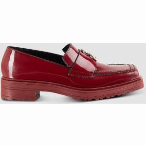 Sparen Sie 40 auf LederSlipper mit eckiger Spitze für stilvolle Eleganz