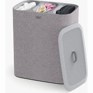 Enjoy 20 Discount on Joseph Joseph Tota Trio 90L Grey Laundry Basket