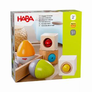 20 Rabatt auf KlapperOrchester 5teiliges Holzspielzeug ab 2 Jahren