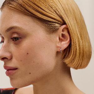 Ted Baker Crislie SilverPlated Hoop Earrings