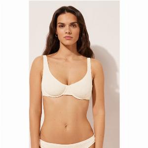 Calzedonia Haut de maillot balconnet Crinkle Waves Femme Taille S  2