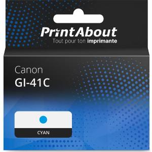 Cartouche compatible Canon GI41C  Cyan