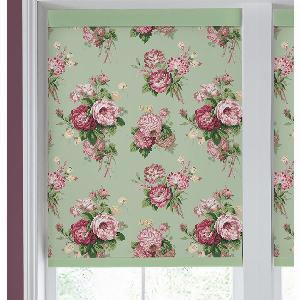 Enjoy 20 Discount on Laura Ashley Cecilia Custom Roller Blind  Fern