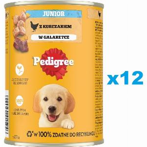 PEDIGREE mit Huhn in Gelee 12 x 400 g