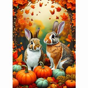 Puzzle Lapins dAutomne Alipson de 995  à 895  10 