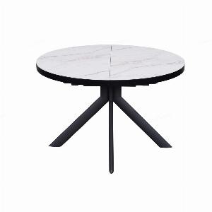 Get 33 Discount on Danello White Sunset Extending Dining Table 120160 cm