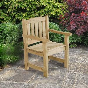 Forest Rosedene Wooden Garden Chair 2 x 2 064m x 06m