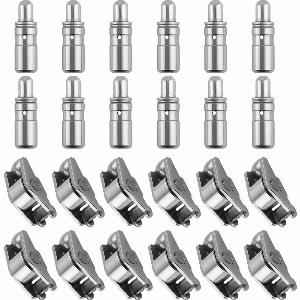 12Pcs Rocker Arms12Pcs Hydraulic Valve Lifters Kit for MR1323 JB7524 24100294