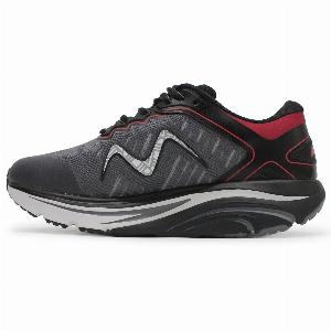 MBT 2000 II Leather Textile Womens Comfort Trainers  Grey  SizeUK 4