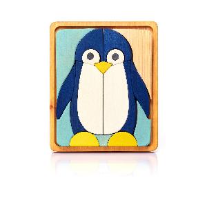 Skule Pinguin Holzpuzzle in Blau  Jetzt nur 2990  statt 3490