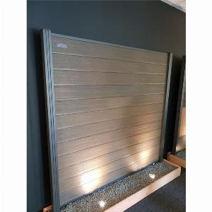 10 Rabatt auf WPC Sichtschutzzaun 20 x 180 x 180 cm inkl Leisten