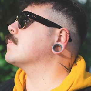 Get 29 Off Double Flare Tunnel in Gunmetal Grey Silicone