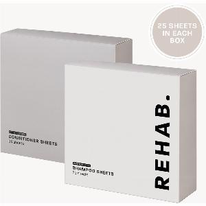 REHAB Shampoo Conditioner Sheets Set