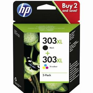 HP 303XL 3YN10AE  Schwarz  3 Farben  Druckerpatrone  Hohe Kapazität  Multipack