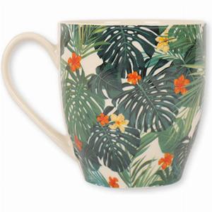 Get 33 Discount on Tropical Leaf and Floral Design Mug