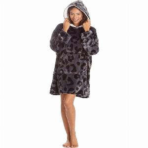 Enjoy 50 Discount on Womens Oversized Fleece Hoodie with Pockets