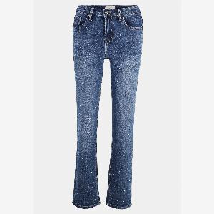 Cartoon Regular FitJeans mit Strass  Dark Blue Denim