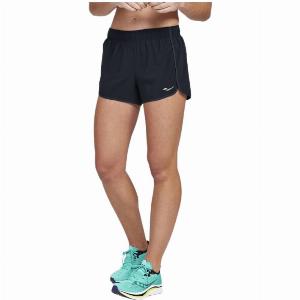 Saucony outpace 3 Short Femme Noir Taille L