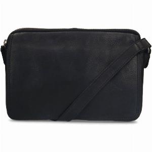 29 Rabatt auf elegante schwarze Lederschultertasche sichern