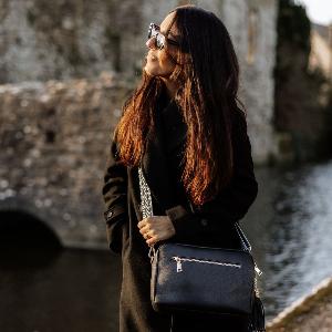 Stratford XL Crossbody Bag  Midnight Black