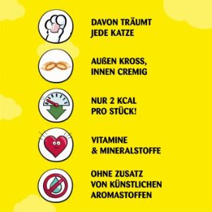 Sichern Sie sich 23 Rabatt auf das 180g Mega Pack Dreamies mit Lachs