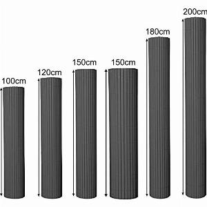 PVC Garden Fence Outdoor Privacy Screen Now 4999 Save 11
