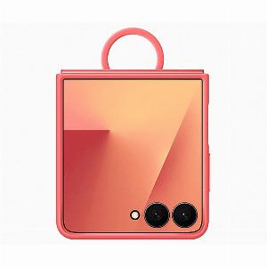 SAMSUNG Ring Case Silicone COVER per Galaxy ZFlip7 Rosso