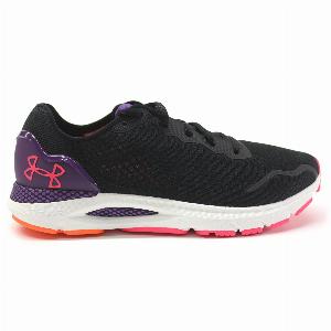 Under Armour HOVR Sonic 6 Textile Womens Low Top Black Purple Sneakers