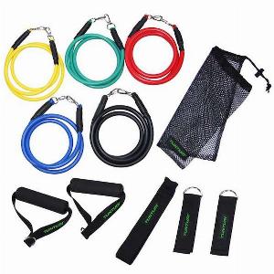 Tunturi Exercise Multifunctional Resistance Tubing TNT14TUSFU199 Multicolor