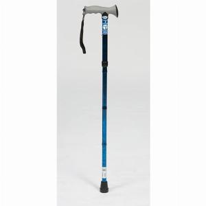 Enjoy 40 Discount on Blue Crackle Soft Grip Folding Walking Stick