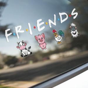 Friends  Autoaufkleber Sticker