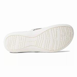 Vionic Raysa Womens Patent Leather Toe Post Sandals in White UK Size 65 now 1429