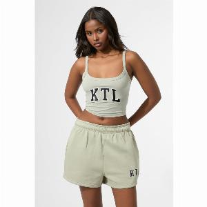 Enjoy 42 Off Kaiia KTL Sage Logo Cami Vest Top