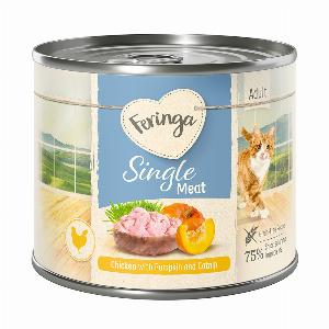 Menù Monoproteico Feringa 6 x 200 g per gatti  Pollo e Zucca 20 di sconto