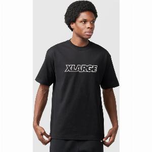 Enjoy 55 Discount on XLARGE Standard Logo TShirt in Black