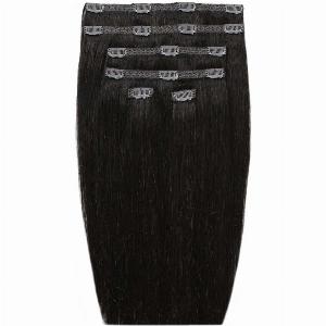 Enjoy 15 Discount on 18 Double Weft ClipIn Hair Extensions  Natural Black