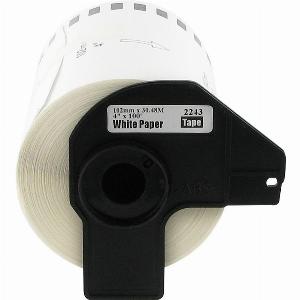 Bubprint Etiketten kompatibel für Brother DK22243 102mm x 3048m