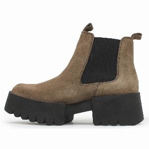 Fly London EXIA123FLY Oil Suede Womens Ankle Boots  Taupe  SizeUS 775 Women