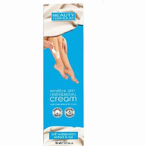 Beauty Formulas Sensitive Skin Hair Removal Cream With Watermelon Extract amp Oat 100 ml